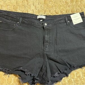 Abercrombie & Fitch Dark Gray Jean Shorts